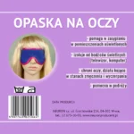 Opaska na oczy zaciemniająca do snu po operacji 1szt