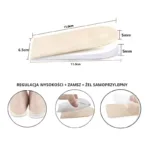 Podpiętki żelowe regulowane z zamszem