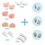 Piankowe kliny do regulacji ( 3 KPL) N63 - obrazek 2