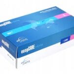 Rękawice Nitrylowe Bezpudrowe Niebieskie Roz. S