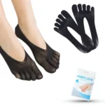 Zestaw pięciu par stopki pięciopalczaste czarne N17C - obrazek 4