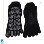 Yoga skarpetki, stopki antypoślizgowe czarne S04 (1para) - obrazek 3