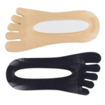 Zestaw dwóch par stopki pięciopalczaste czarne i beżowe N17+N17C - obrazek 4