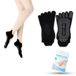 Yoga skarpetki, stopki antypoślizgowe czarne S04 (1para)